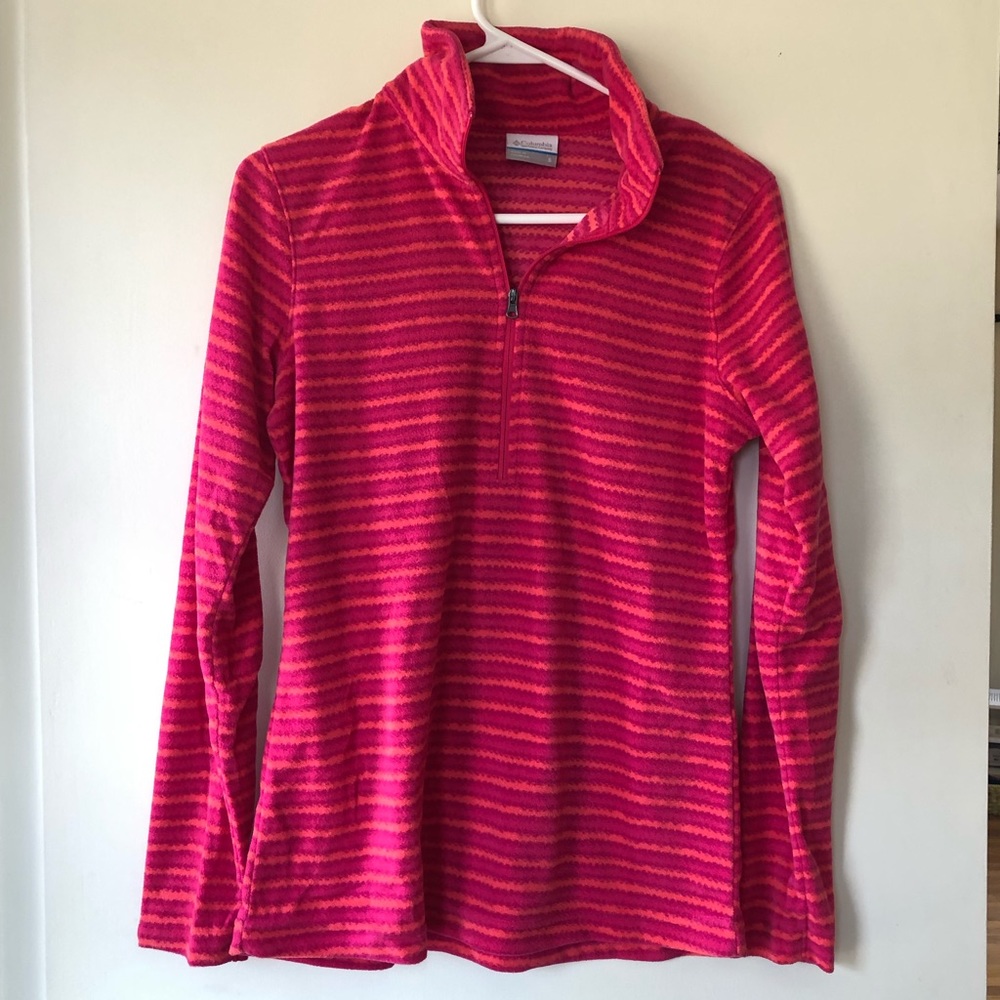 Columbia fleece quarter zip
